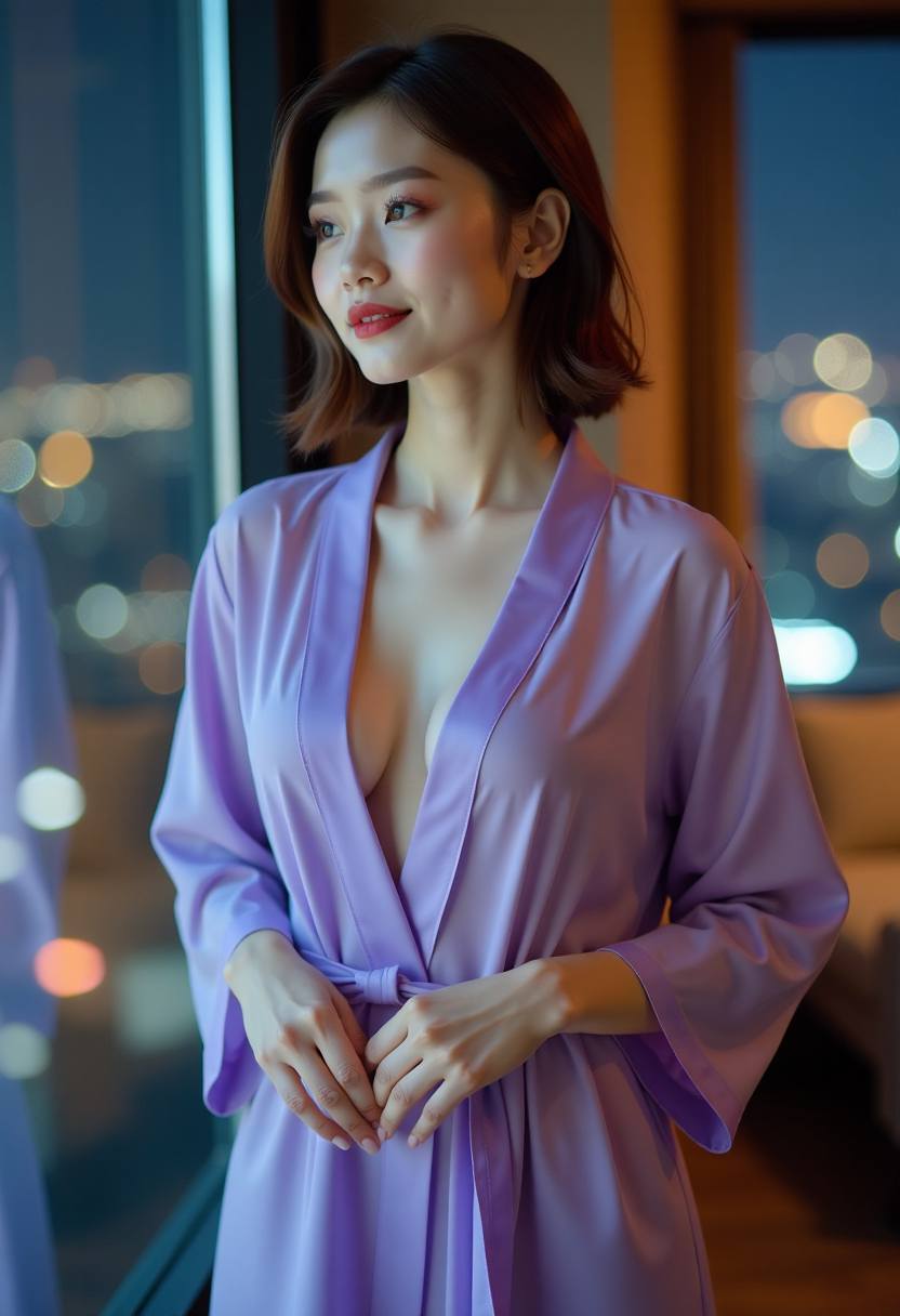 东京霓虹雨夜